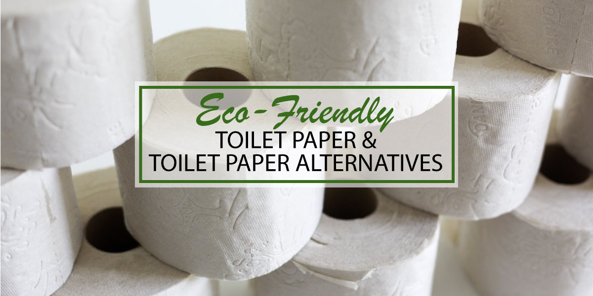 Eco-Friendly Toilet Paper & Alternatives To Toilet Paper